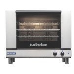 Moffat Turbofan E28 Series Full Size Countertop Electric Convection Oven, Single Deck, Manual Control, 208v/50/60/1ph