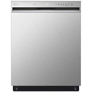 LG LDFN3432T 50 dBA Stainless Front Control Dishwasher with QuadWash