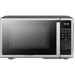 Chefman Countertop Microwave Oven 0.7 Cu. Ft. Digital Stainless Steel Microwave 700 Watts with 6 Auto Menus, 10 Power Levels, Eco Mode, Memory, Mute Function, Child Safety Lock, Easy Clean