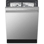 LG LDFN3432T 50 dBA Stainless Front Control Dishwasher with QuadWash