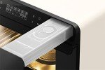 Robam 20-in-1 R-BOX CT763 Countertop Convection Oven|Air Fry,Grill,Bake & Steam Wide Temperature Precision Spacious Capacity to Fit 12'' Pizza,10lb Chicken,30 Built-In Recipes,Cream White CT763W