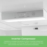 Kenmore 4661349 30" W Top Freezer Refrigerator with Adjustable Glass Shelving, Humidity Control Crispers, Quiet and Energy Efficient Inverter Compressor, Black