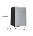 Frigidaire EFRF314-AMZ Upright Freezer 3 cu ft Stainless Platinum Design Series