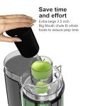 Easy to Clean Juicer Machines, SiFENE 3" Big Mouth Centrifugal Juicer Extractor for Fruits & Vegetables, Compact Juicing Maker, Non-BPA (Green)
