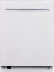 Kenmore 24" Built-In Stainless Steel Tub Dishwasher with EasyFlex 3rd Rack, SmartWash, UltraWash Plus, TurboDry, MoreSpace Plus Adjustable Rack, Energy Star Certified, White