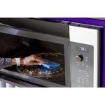 GE Profile 2.2 Cubic Feet 1000W Over-the-Range Sensor Microwave Oven with Extendable Slide-Out Vent and Sensor Controls, Stainless Steel