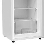 Hamilton Beach HBFRF6892-WHITE HBFRF6892 Upright Convertible Fridge/Freezer-Reversible Door-Removable Glass Shelves-Adjustable Controls-6.8 cu ft, White