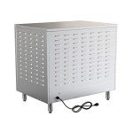 Krollen Industrial KPO-18-DD Double Deck Countertop Pizza/Bakery Oven with Two Independent Chambers - 3200W, 240V