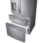 SAMSUNG RF28R7201SR 28 Cu. Ft. Stainless 4-Door French Door Refrigerator