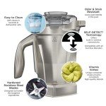 Vitamix 48-ounce Stainless Steel Blending Container, BPA-Free, Dishwasher-Safe, Compatible with All Full-Size Vitamix Blenders