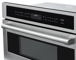 KoolMore KM-CWO30-SS Built-in Microwave with Convection Oven and Air Fryer, 1000W Power with 10 Levels, UL Listed Capacity in Stainless-Steel, 30 in/1.6 cu. ft, Silver