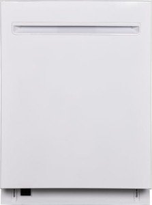 Kenmore Elite 24" Built-In Stainless Steel Tub Dishwasher with TotalFlex 3rd Rack, SmartWash, UltraWash Plus, TurboDry, MoreSpace Plus Adjustable Rack, Energy Star Certified, White