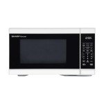 SHARP Countertop Microwave Oven with Removable 12.4" Carousel Turntable, 1000 Watt, 1.1 Cubic Feet, White