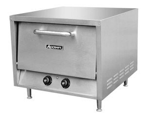 Adcraft PO-22 22" Single Deck Counterop Pizza Oven, Stainless Steel, 240v, NSF