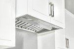 KOBE Range Hoods INX2630SQB-700-3 Insert Range Hood, 30-Inch, Stainless Steel