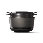 Vermicular Musui–Kamado (RICEPOT) | Cast Iron Induction Cooker | Precision Multicooker | Japanese Rice Cooker | Slow Cooker | Non-Toxic Enameled Cast Iron Pot | Charcoal | US Model (120V)