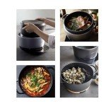 Vermicular Musui–Kamado (RICEPOT) | Cast Iron Induction Cooker | Precision Multicooker | Japanese Rice Cooker | Slow Cooker | Non-Toxic Enameled Cast Iron Pot | Charcoal | US Model (120V)