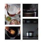 Vermicular Musui–Kamado (RICEPOT) | Cast Iron Induction Cooker | Precision Multicooker | Japanese Rice Cooker | Slow Cooker | Non-Toxic Enameled Cast Iron Pot | Charcoal | US Model (120V)