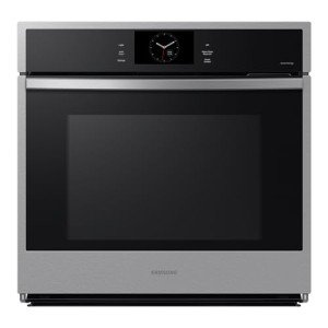 SAMSUNG 30" Single Wall Oven with Steam Cook, Stainless Steel, NV51CG600SSRAA