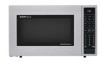 SHARP Convection Countertop Microwave Oven with Removeable 15.4" Carousel Turntable, 1.5 Cubic Feet, 900 Watt, Sensor Cooking, Stainless Steel