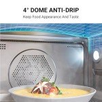 TOSHIBA 6-IN-1 Compact Steam Oven, Combi Oven Countertop with Convection Steam & Bake, Ferment, Air Fryer, Slow Cook, Smart APP Control, 36 Preset Menus and Steam Cleaning, 20L