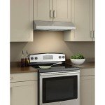 Broan-NuTone BCSD130SS Glacier Range Hood with Light, Exhaust Fan for Under Cabinet, Stainless Steel, 30-inch, 300 Max Blower CFM