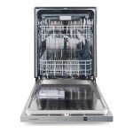 COSMO COS-DWV24TTR 24 in. Vista Collection Built-in Dishwasher, Advanced Sanitize Technology, Ultra-Quiet Operation in Stainless Steel