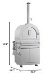 THOR Kitchen Pizza Oven in Stainless Steel - Model HPO01SS