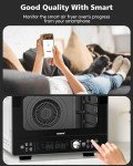 Nuwave TODD ENGLISH iQ360 Digital Smart Oven, 20-in-1 Convection Infrared Grill Griddle Combo, 34-Qt Mega Capacity, 1800 Watts, Adjustable Triple Surround Heat Zones, Smart Thermometer, WIFI Enabled