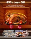 Nuwave TODD ENGLISH iQ360 Digital Smart Oven, 20-in-1 Convection Infrared Grill Griddle Combo, 34-Qt Mega Capacity, 1800 Watts, Adjustable Triple Surround Heat Zones, Smart Thermometer, WIFI Enabled