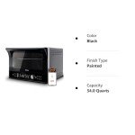 Nuwave TODD ENGLISH iQ360 Digital Smart Oven, 20-in-1 Convection Infrared Grill Griddle Combo, 34-Qt Mega Capacity, 1800 Watts, Adjustable Triple Surround Heat Zones, Smart Thermometer, WIFI Enabled