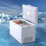 VEVOR Chest Freezer, 12.8 Cu.ft / 345 L Large Deep Freezer & 4 Removable Baskets, Freestanding Top Open Door Commercial Chest Freezers with Locking Lid, 7-Level Adjustable Temp, LED Lighting, 6 Wheels