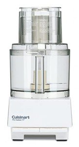 Cuisinart Cup Pro Custom 11 Food Processor With 625 Watt Motor And Extra Large Feed Tube allows For Whole Fruit And Vegetables, Additional Accessories Included For Even More Versatility, White