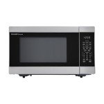SHARP Countertop Microwave Oven with Removable 13.6" Carousel Turntable, 1100 Watt, 1.6 Cubic Feet, Stainless Steel