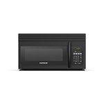 CONTOURE RV Over-the-Range Convection Microwave Oven: 1.6 Cu.Ft. | 1000W | LED | Express Cooking | Ventilation System | Black | RV-450BK-OTR