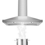 Tieasy Range Hood, Range Hoods 30 inch Stainless Steel, 450 CFM Kitchen Hood with LED Light Baffle Filters, 3 Speed Exhaust Fan Vent Hood