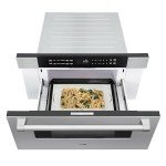 KoolMore KM-MD30-SS Microwave Drawer, Capacity in Stainless-Steel, 30 in/1.2 cu. ft, Silver