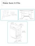 BLACK+DECKER 24" Built-In Dishwasher, 12-Place Setting Capacity with Stainless Steel Tub, Dish Washer with 5 Wash Programs and Smart Wash Cycle, ENERGY STAR Certified, BDW100MW, White