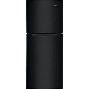 Frigidaire 11.6 Cu. Ft. Compact ADA Top Freezer Refrigerator in Black with Electronic Control Panel, Reversible Door Swing, ENERGY STAR