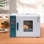 Lab Convection Oven, 1000W 110V RT + 10-300°C Thermostatic Industrial Laboratory Use Air Drying Oven Convection Temperature Controlled Adjustable Fan Speed Electric Ovens for Laboratory Use