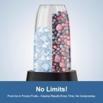 Colarlemo 12-Piece Smoothie Blender Maker 25,000 RPM Personal Blender for Ice Crushing Smoothies & Frozen Drinks Nuts with 23oz, 32oz, 37oz Portable Cups Two 6-Leaf Stainless Steel Blades, Silver