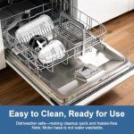 Colarlemo 12-Piece Smoothie Blender Maker 25,000 RPM Personal Blender for Ice Crushing Smoothies & Frozen Drinks Nuts with 23oz, 32oz, 37oz Portable Cups Two 6-Leaf Stainless Steel Blades, Silver