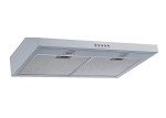 Winflo 30 In. Convertible Under Cabinet Range Hood in White with Mesh Filters and Push Buttons