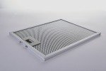 Winflo 30 In. Convertible Under Cabinet Range Hood in White with Mesh Filters and Push Buttons