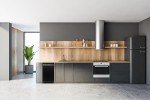 Honeywell 18 Inch Dishwasher with 8 Place settings, 6 Washing Programs, Stainless Steel Tub, UL/Energy Star- Black