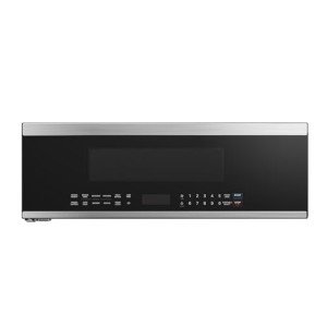 Midea MMO12S3ASTZ Over the Range Oven, 1.2 Cu.ft Slim, Stainless Steel Microwaves, 1000W Heating Power with 400CMF Vent Fan