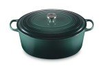 Le Creuset Enameled Cast Iron Signature Oval Dutch Oven, 15.5qt., Artichaut