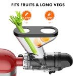 Masticating Juicer Attachment for KitchenAid Stand Mixer, Cold Press Juicer Machine, Slow Masticating Juicer Attachment with Dual Feed Chute, All Kitchenaid Mixer Attachments by Gvode