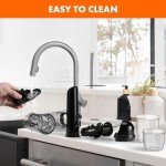 Masticating Juicer Attachment for KitchenAid Stand Mixer, Cold Press Juicer Machine, Slow Masticating Juicer Attachment with Dual Feed Chute, All Kitchenaid Mixer Attachments by Gvode