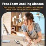 Baking Steel - The Original Ultra Conductive Pizza Stone (14"x16"x1/4") - The Original Baking Steel for Pizza & Bread for Indoor & Outdoor Use - Pre-Seasoned, Naturally Non-Stick Surface & Crack-Proof